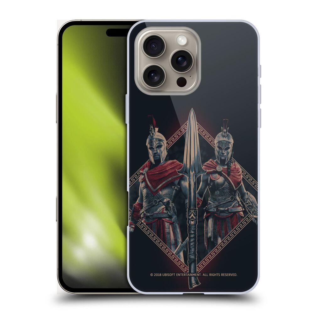 ASSASSINS CREED アサシンクリード - Odyssey Artwork / Alexios And Kassandra ハード case / Apple iPhoneケース - PGS